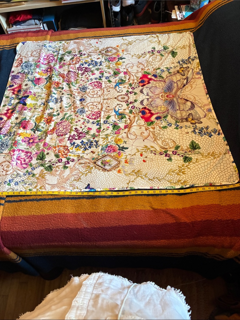 Milla by Camilla Cream blanket